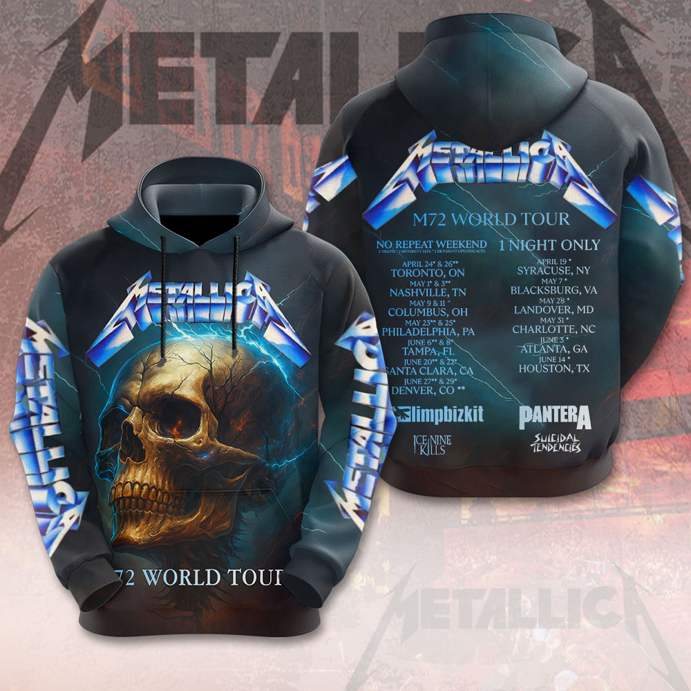 Metallica 3D Apparel – MAITM12582