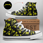 Metallica High Top Canvas Shoes – TANTN 13068