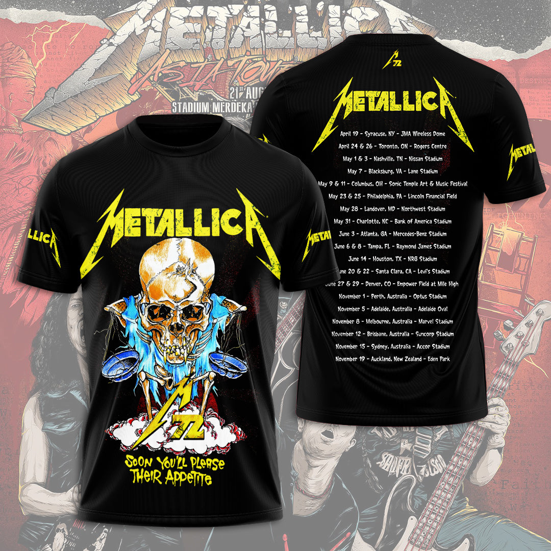 Metallica 3D Apparel – GNE NEW444