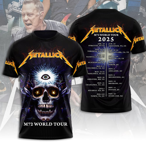 Metallica 3D Apparel – GNE NEW525