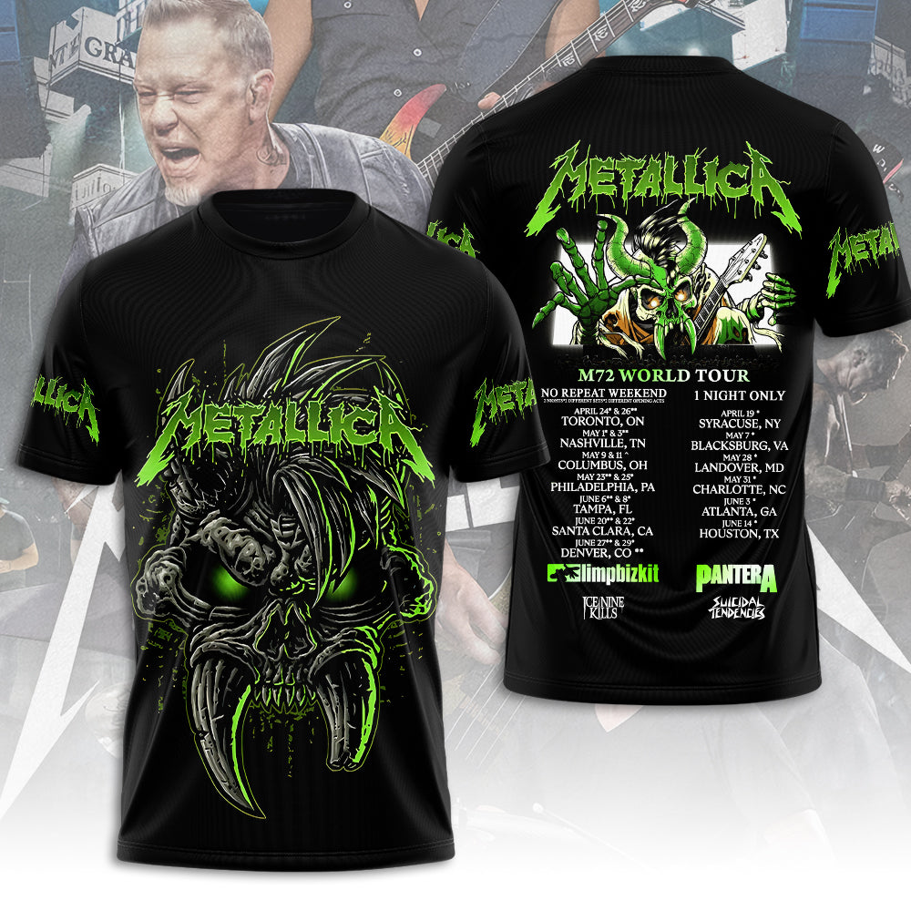 Metallica 3D Apparel – GNE NEW534