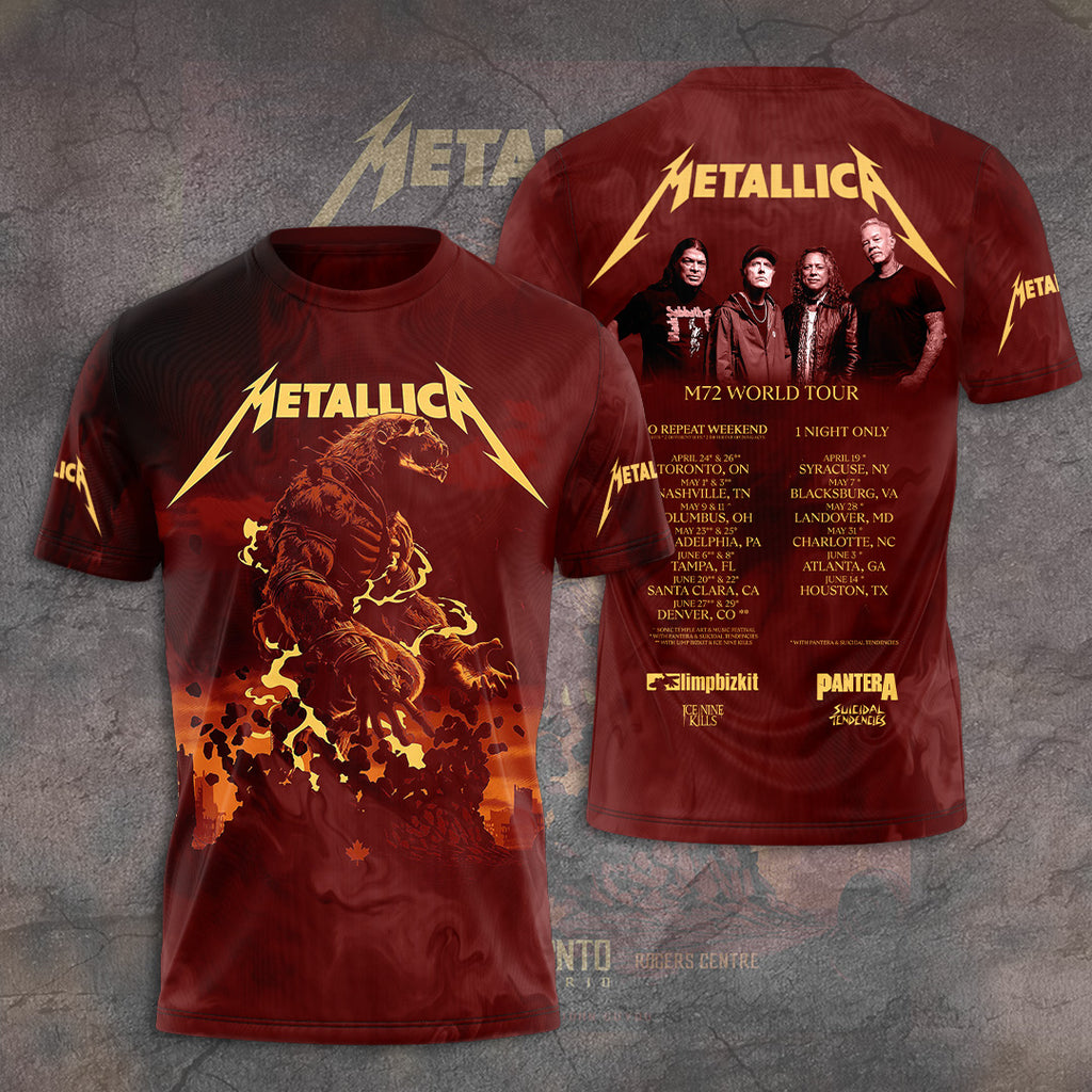 Metallica 3D Apparel – TANTN 13577