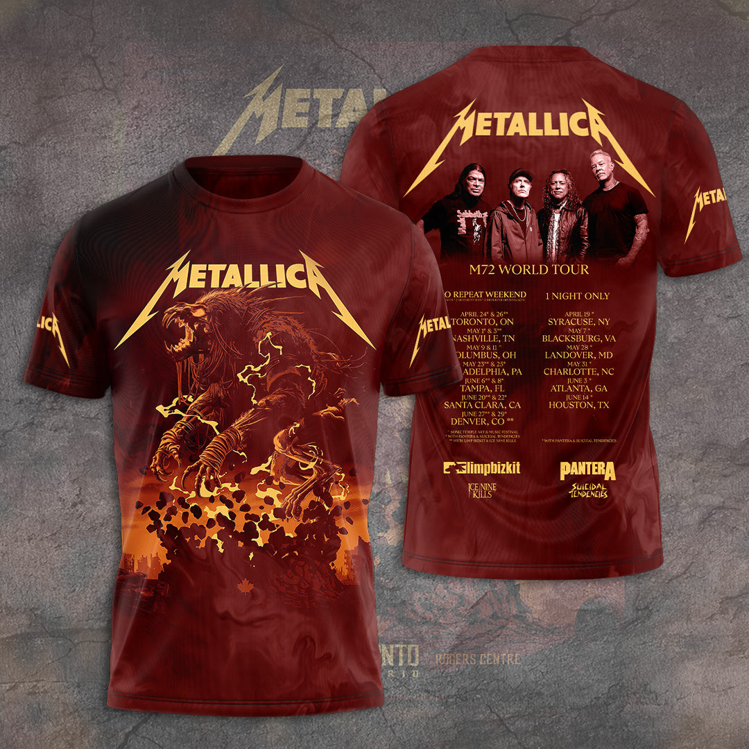 Metallica 3D Apparel – TANTN 13637