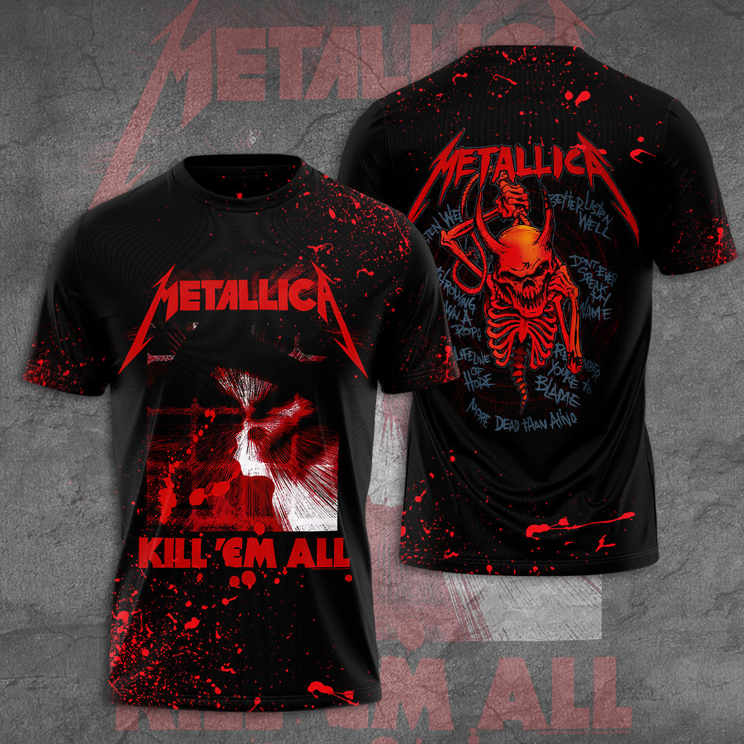 Metallica 3D Apparel – GNE 2981