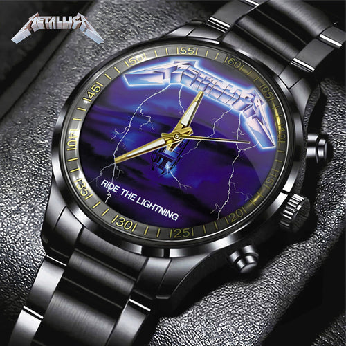 Metallica Black Stainless Steel Watch – GNE 3034