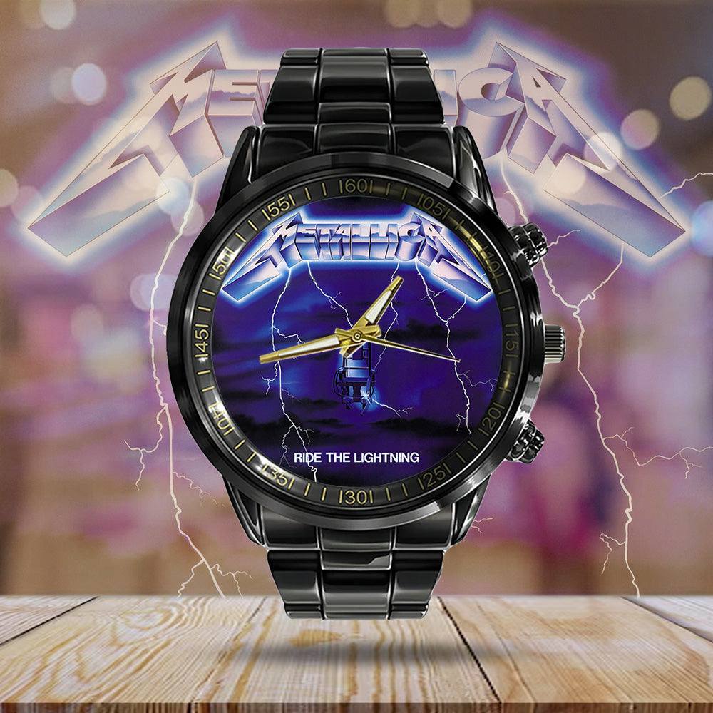 Metallica Black Stainless Steel Watch – GNE 3034