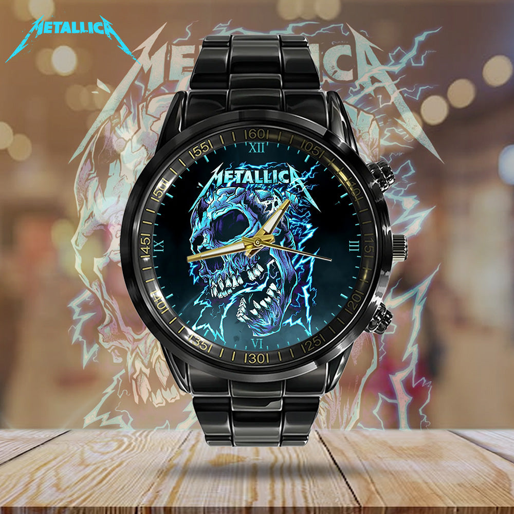 Metallica Black Stainless Steel Watch – GNE 3037