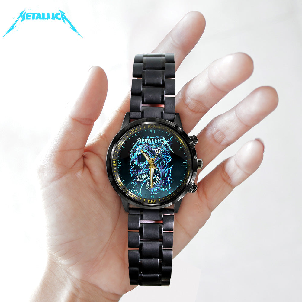 Metallica Black Stainless Steel Watch – GNE 3037