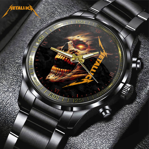 Metallica Black Stainless Steel Watch – GNE 3040
