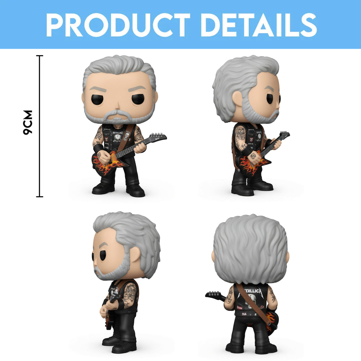 Metallica 3D Collectible Vinyl Figure – TANTN22061