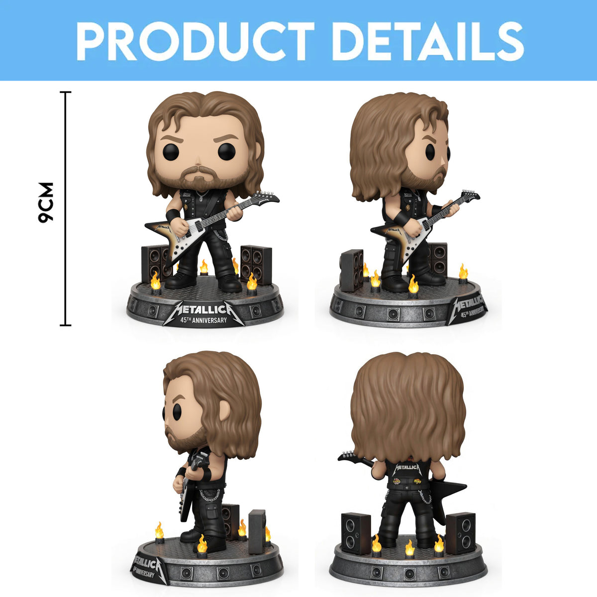 Metallica 3D Collectible Vinyl Figure – TANTN22062