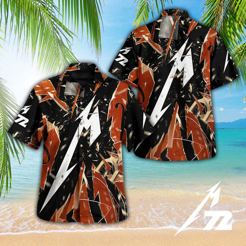 Metallica 3D Hawaiian Apparel – TANTN 12159