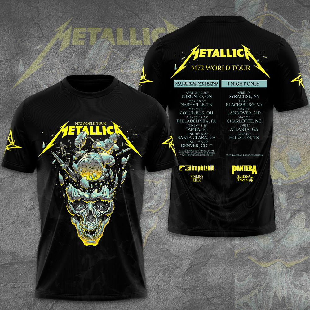 Metallica Tour 2026 3D Apparel – GNE6849