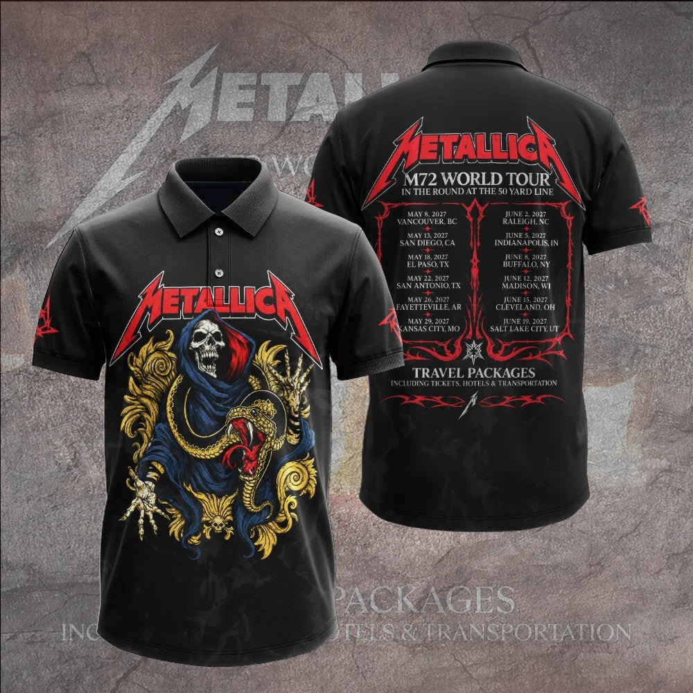 Metallica World Tour 2027 3D Apparel – GNE8709