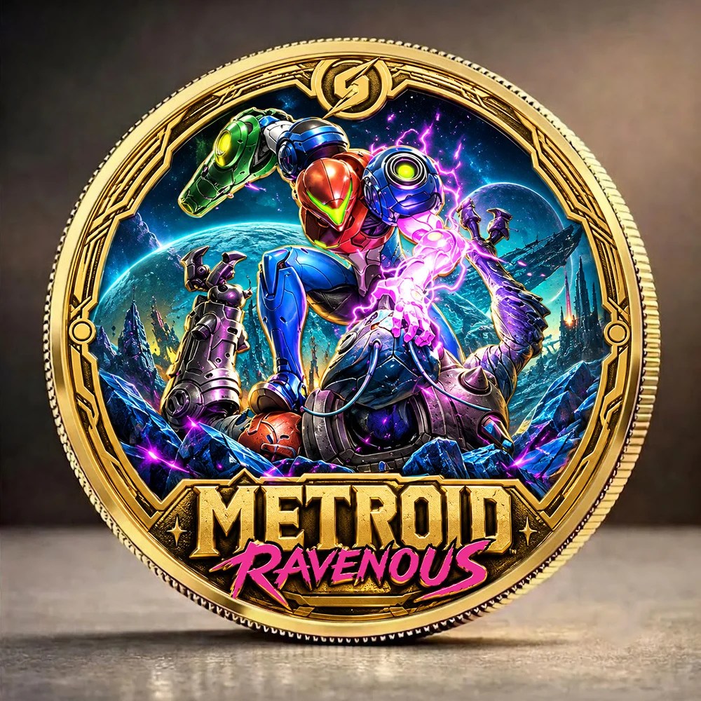 Metroid Ravenous Commemorative Coin – GNE8656