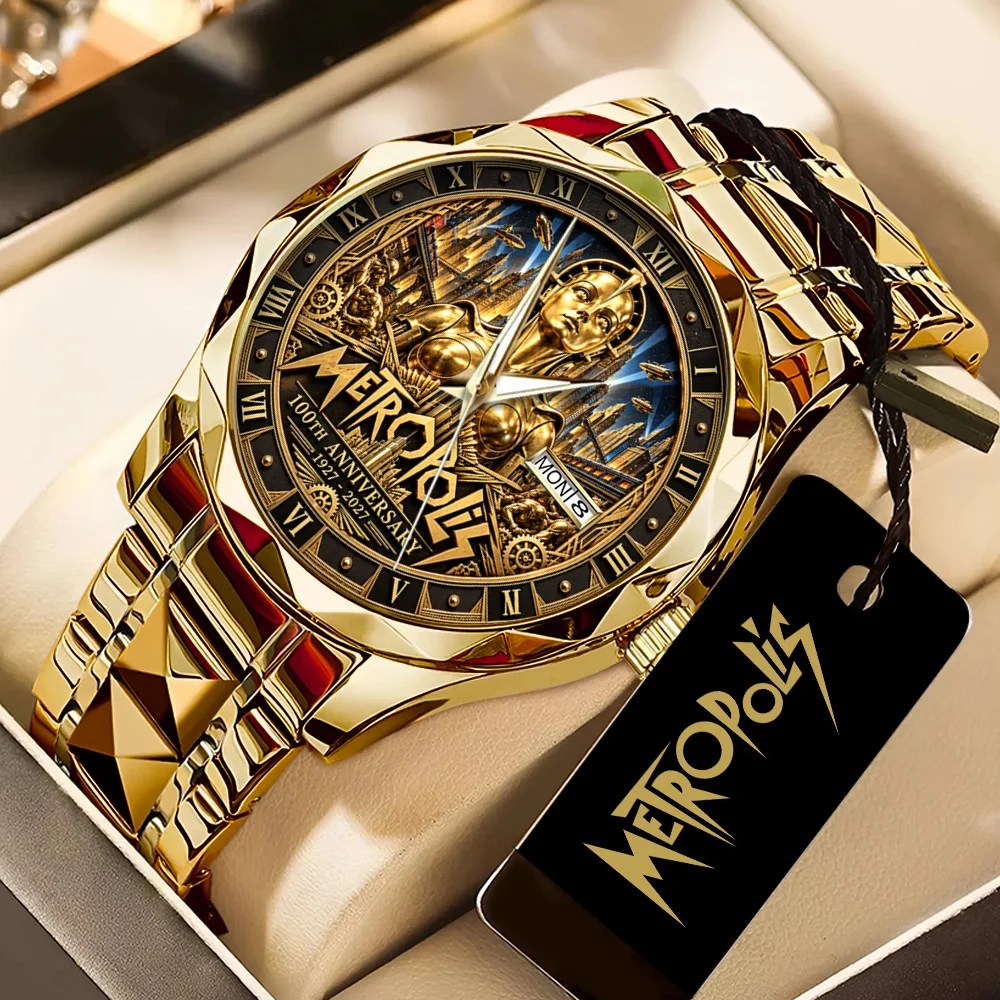 Metropolis 100th Anniversary Alloy Luxury Quartz Watch – GNE8963