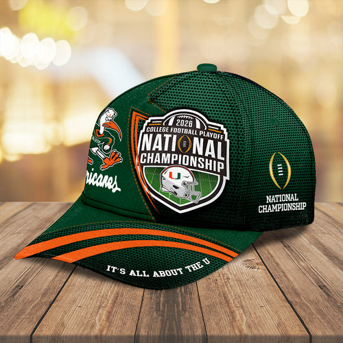 Miami Hurricanes Football Classic Cap – MAITM14450
