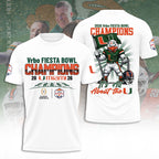 Miami Hurricanes Football 3D Apparel – TANTN20105