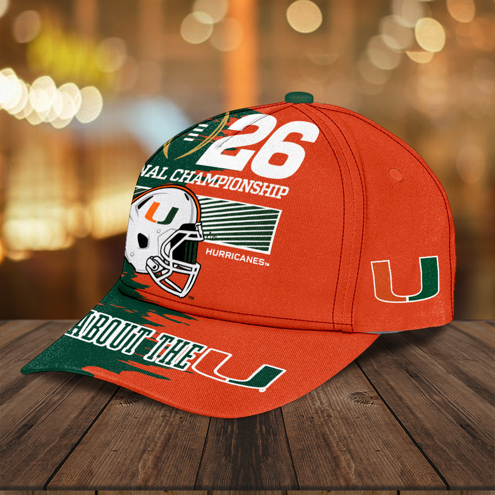 Miami Hurricanes Football Classic Cap – TANTN20112