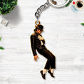Michael Jackson Custom Shape 2-sided Keychain – HOATT21283