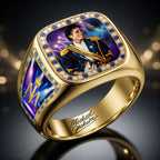 Michael Jackson 3D Engraved Ring – HOATT19119