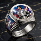 Michael Jackson 3D Engraved Ring – HOATT19319