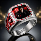 Michael Jackson 3D Engraved Ring – HOATT19365