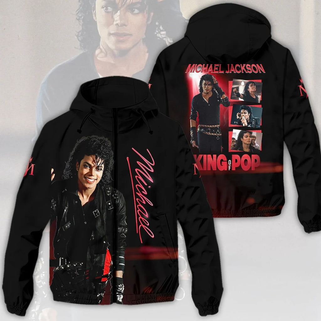 Michael Jackson 3D Windbreaker Jacket – HOATT21567