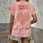 Michael Jackson 3D Women's V-Neck T-Shirt – HOATT20197