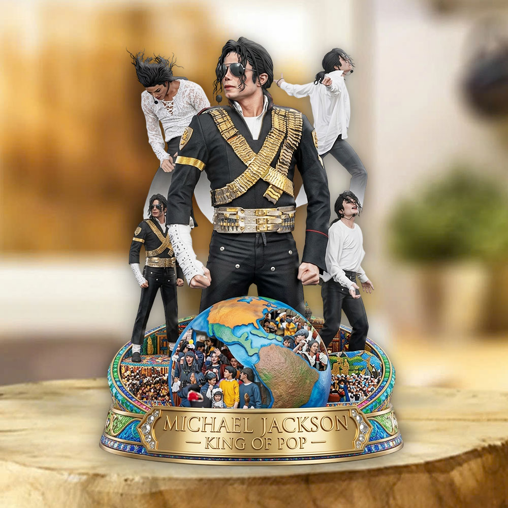 Michael Jackson Custom Shape Acrylic Plaque – TMTHU6763