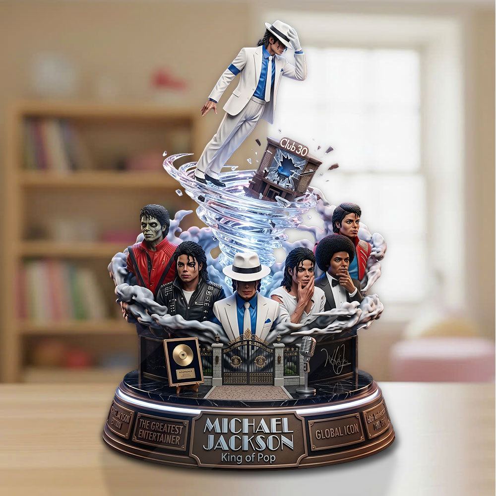 Michael Jackson Custom Shape Acrylic Plaque – TMTHU6901
