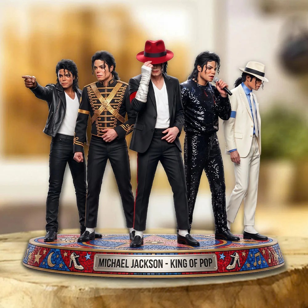 Michael Jackson Custom Shape Acrylic Plaque – TMTHU9498
