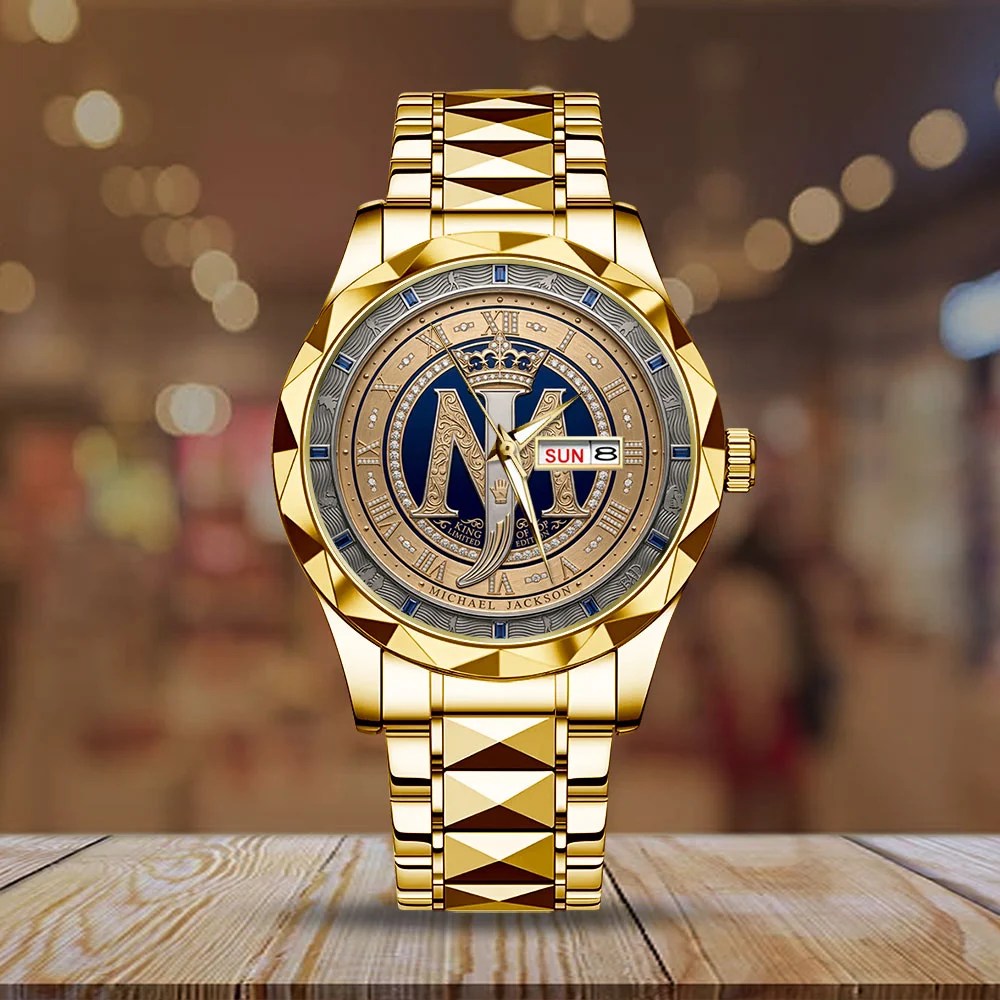 Michael Jackson Alloy Luxury Quartz Watch – TMTHU9403