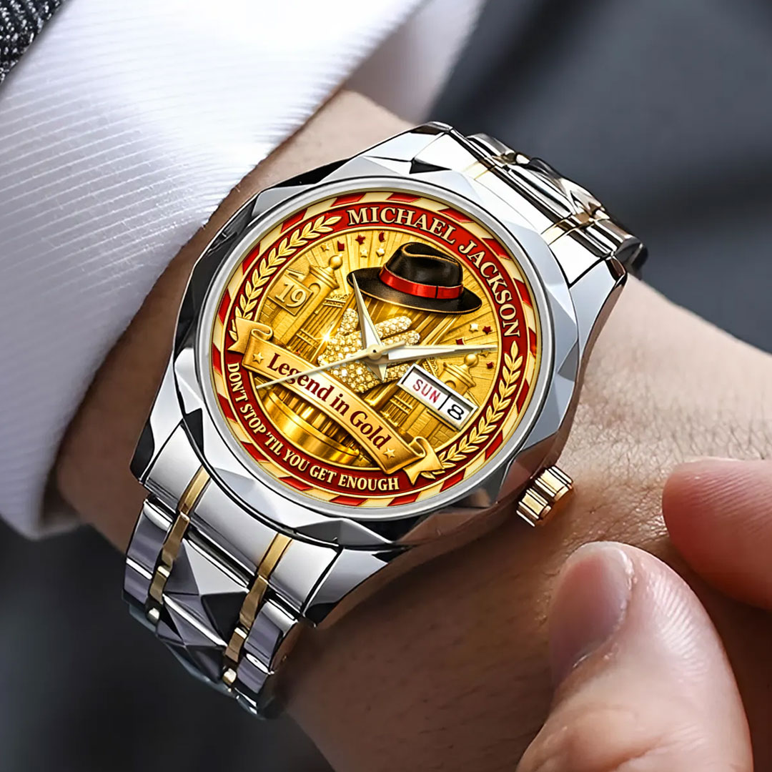 Michael Jackson Alloy Luxury Quartz Watch – HOATT17611