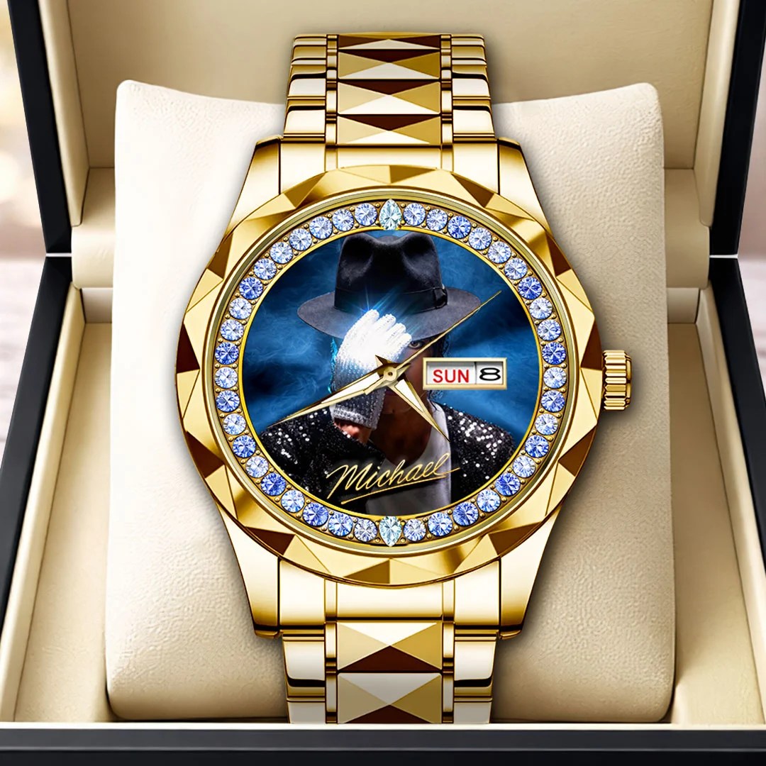 Michael Jackson Alloy Luxury Quartz Watch – HOATT20805