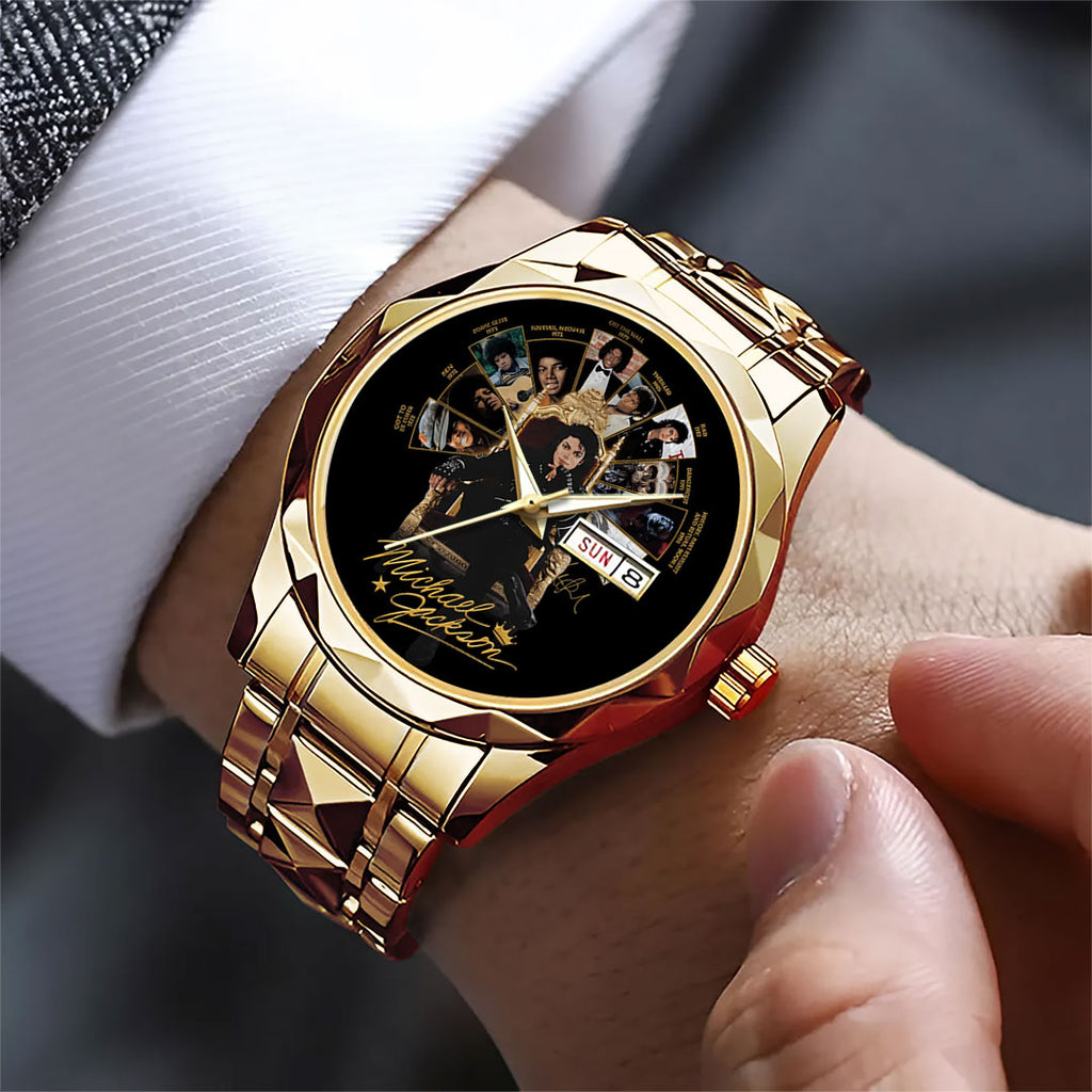 Michael Jackson Alloy Luxury Quartz Watch – TANTN22466
