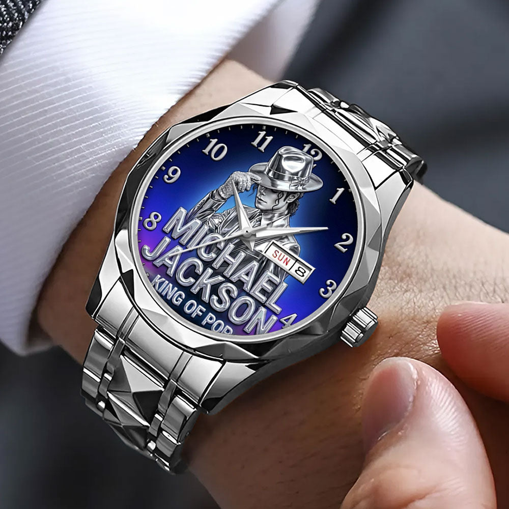 Michael Jackson Alloy Luxury Quartz Watch – TMTHU6855