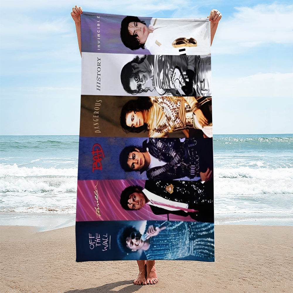 Michael Jackson Rectangle Beach Towel – TMTHU6547