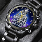 Michael Jackson Black Stainless Steel Watch – TMTHU7014