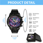 Michael Jackson Black Stainless Steel Watch – TMTHU7325
