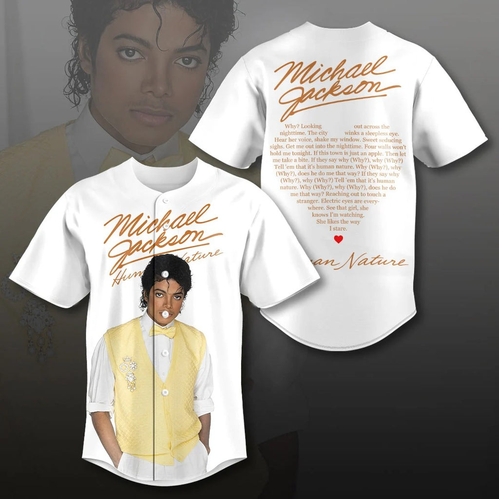 Michael Jackson Baseball Jersey – HOATT21028