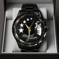 Michael Jackson Black Stainless Steel Watch – TANTN24888