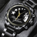 Michael Jackson Black Stainless Steel Watch – TANTN24888