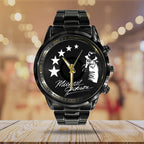 Michael Jackson Black Stainless Steel Watch – TANTN24888