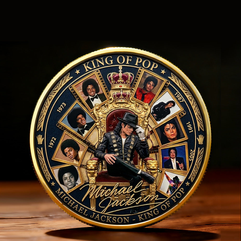 Michael Jackson Commemorative Coin – TMTHU6089
