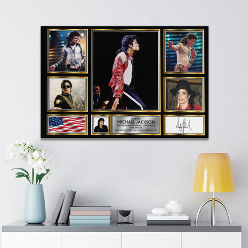 Michael Jackson Rectangle Canvas With Inner Frame – HOATT18243