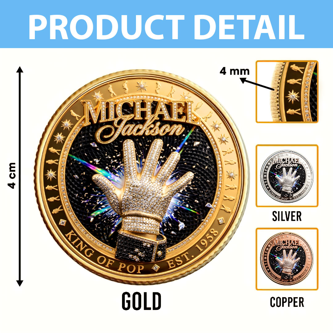 Michael Jackson Commemorative Coin – HOATT17631