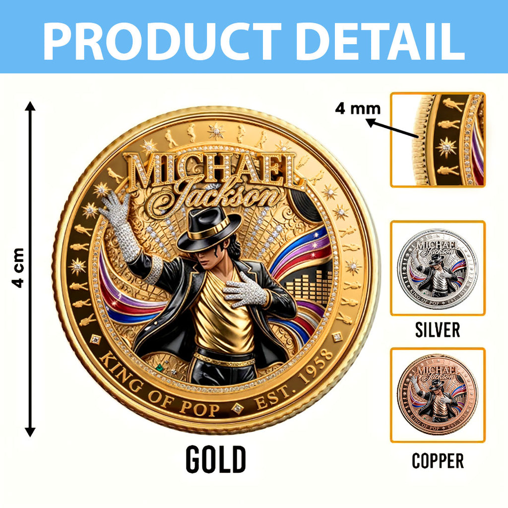 Michael Jackson Commemorative Coin – HOATT17994