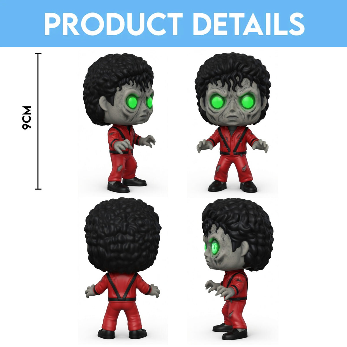 Michael Jackson 3D Collectible Vinyl Figure – TANTN22013