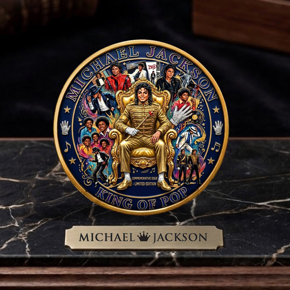 Michael Jackson Commemorative Coin – TMTHU6120